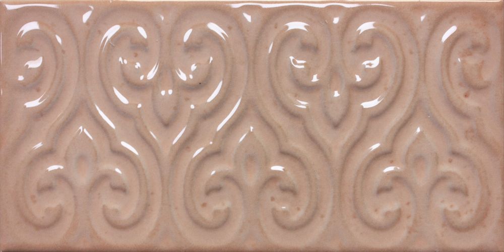 Zanzibar Salmon Gloss Ceramic Brick Tile 120x240mm
