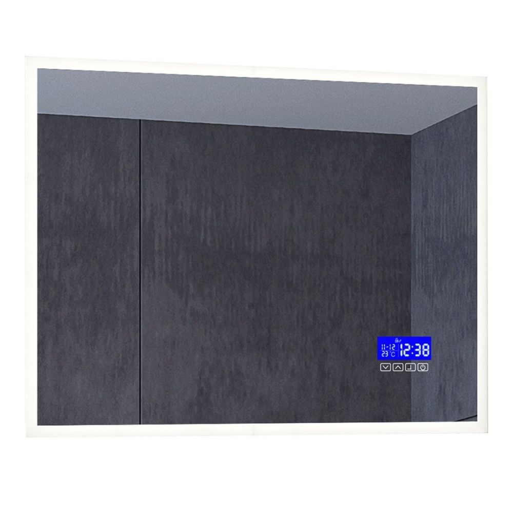 Ultra Illuminated LED Smart Mirror with Bluetooth Speakers 1200x700mm