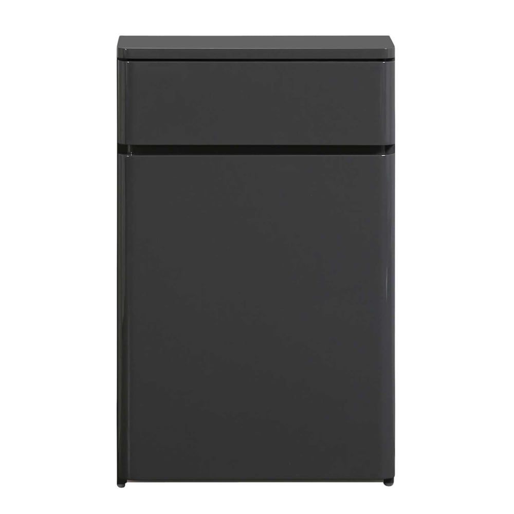 Neon Gloss Titanium Grey WC Unit