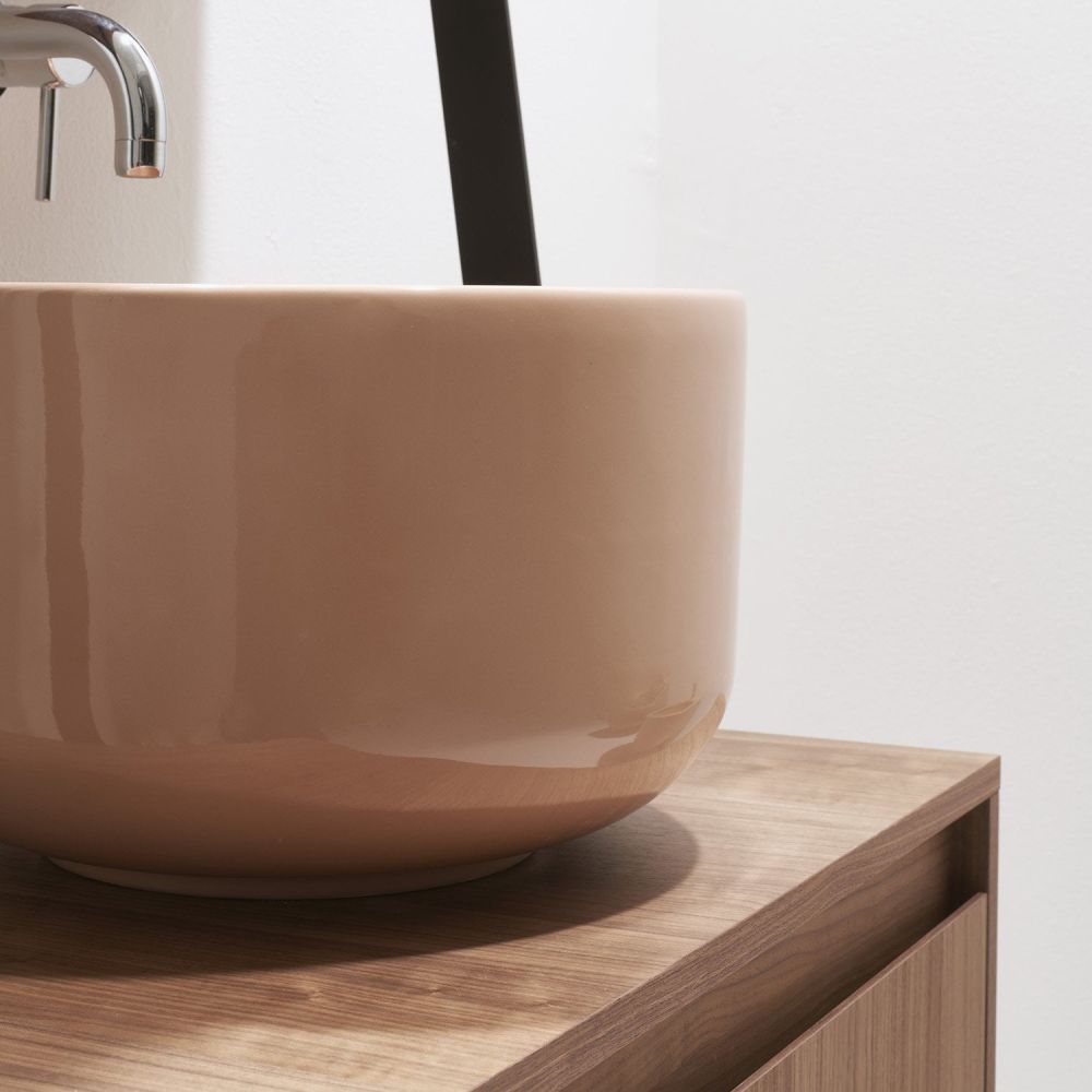 Verity Carmello Gloss Round Countertop Basin