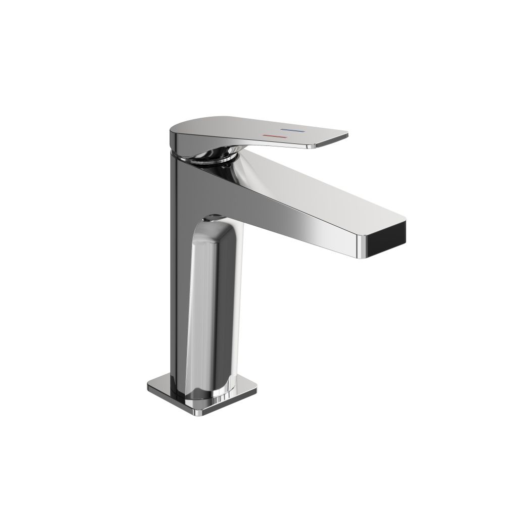 Riven Chrome Basin Mono Tap & Waste