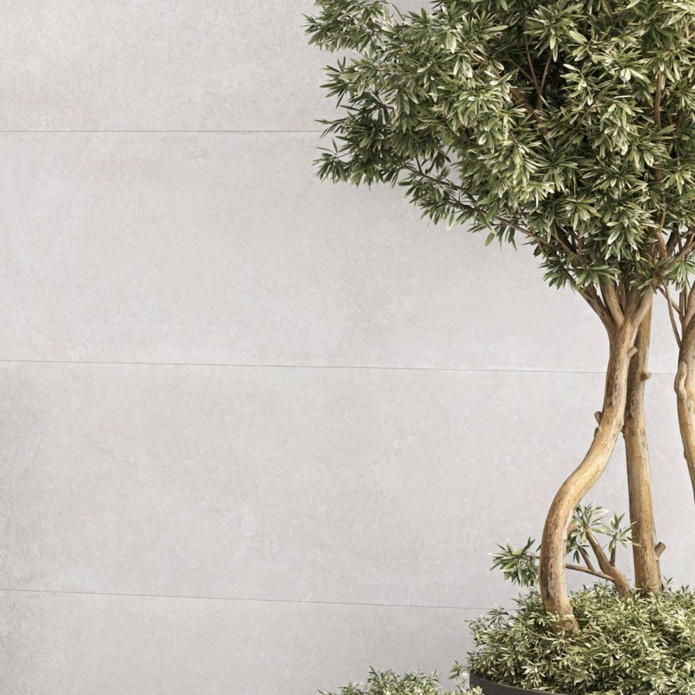 Reno Blanco Matt Ceramic Tile 1200x400mm