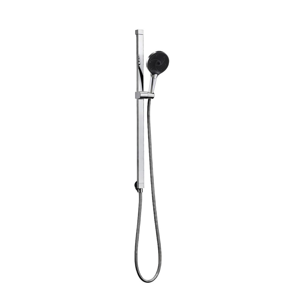 Manisa Chrome Shower Slide Rail Kit
