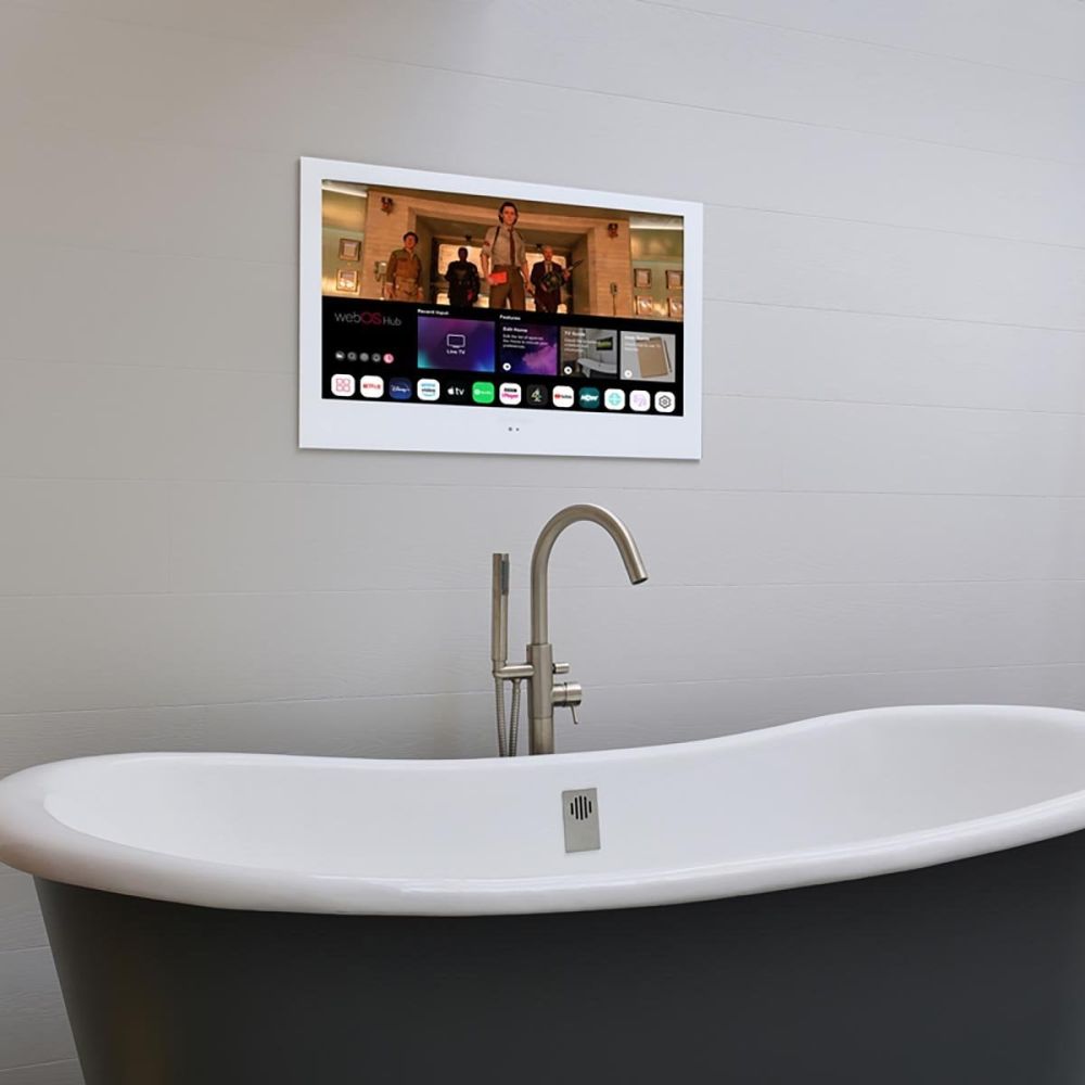 ProofVision White 43" Waterproof Smart Bathroom TV - PVB43WW