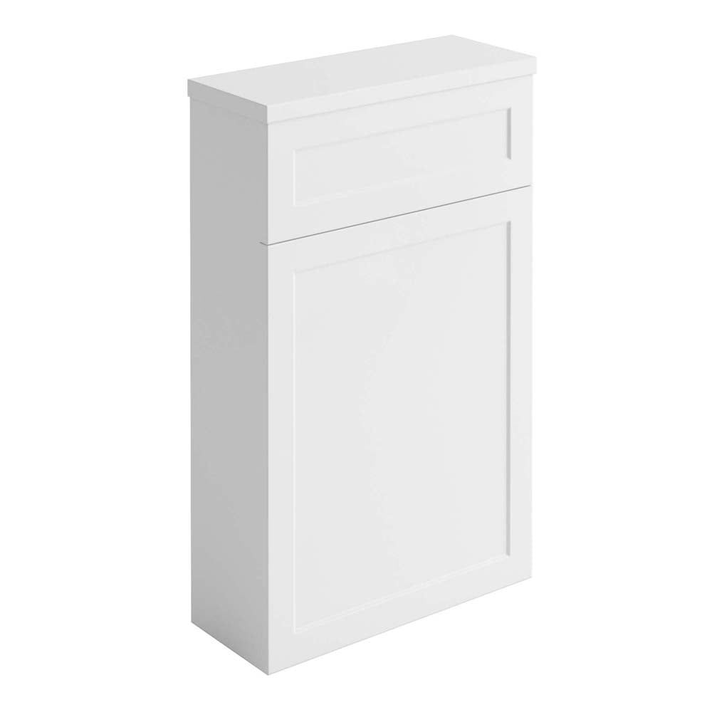Traditional matt white WC Unit
