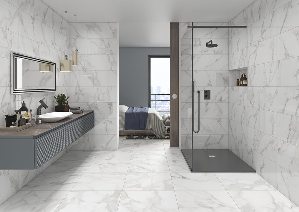 Marbella Marron Matt Porcelain Floor Tile 600x600mm