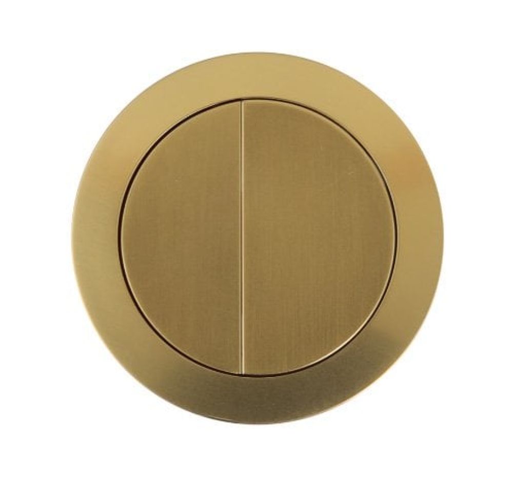 Gold Toilet Push Button