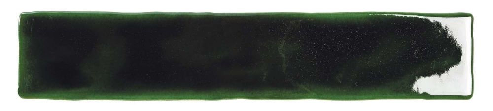 Sapporo Green Gloss Ceramic Brick Tile 250x50mm
