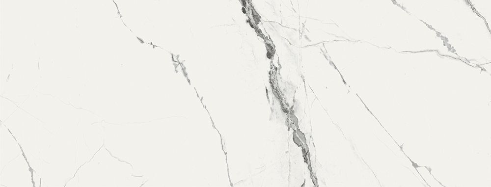 Glacier White Marble Gloss Porcelain Tile 450x1200mm
