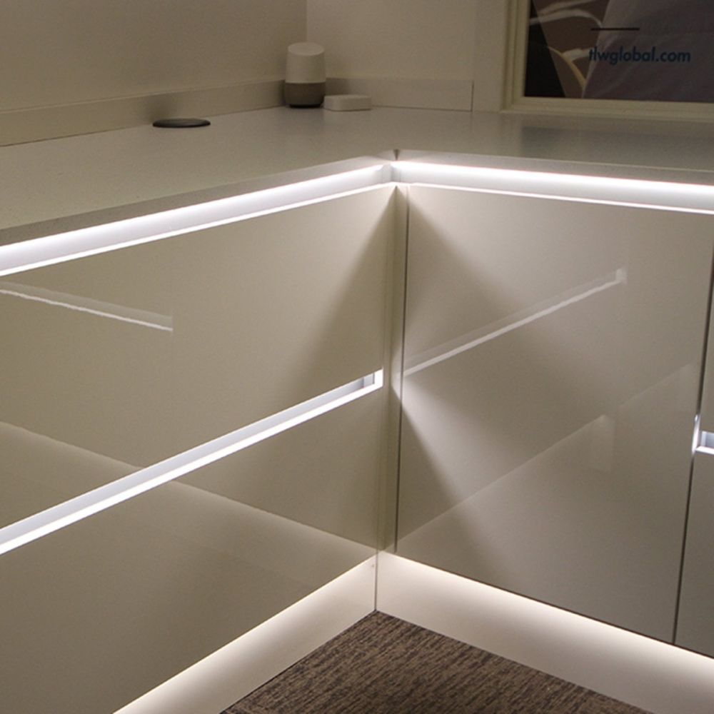 Dotless Frontview LED Strip Light with PIR Sensor 1 Metre