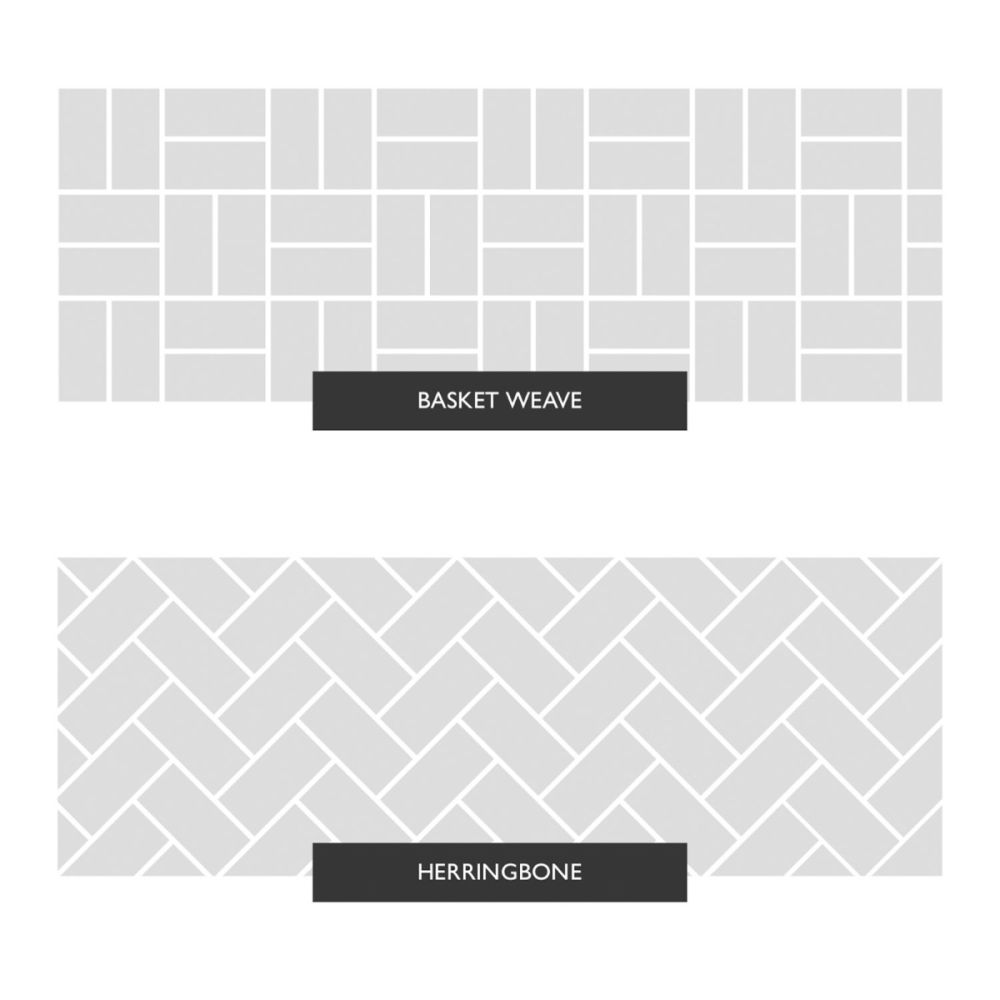 Metro White Ceramic Brick Tile 100x200mm