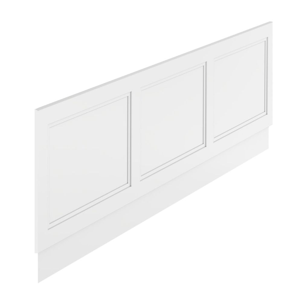 Traditional Matt White Front Bath Panel 1700mm