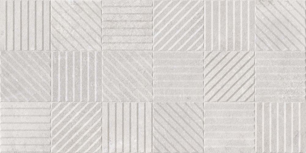 Reno Tac Blanco Textured Porcelain Tile 900x450mm