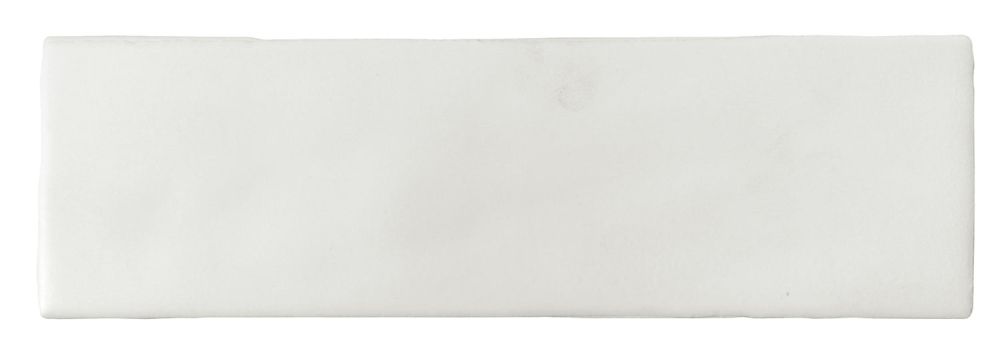 Borneo Soft White Matt Porcelain Tile 65x200mm