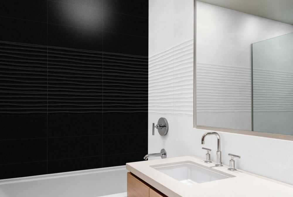Spice Blanco Wave Ceramic Tile 200x500mm