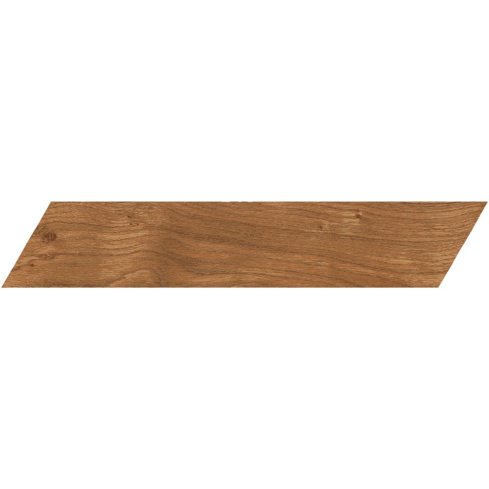 Eastbourne Teka Matt Porcelain Wood Chevron Tile 80x400mm