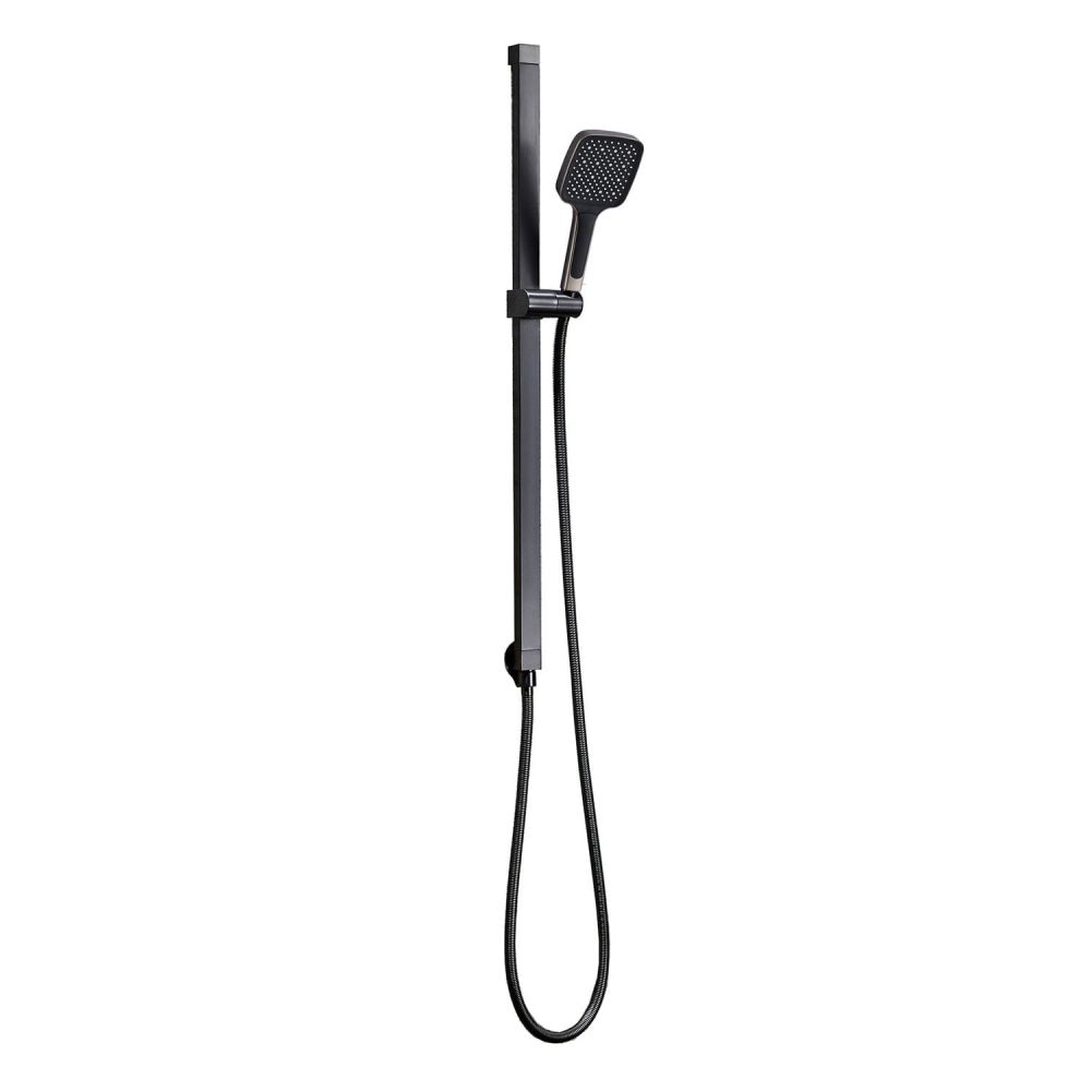Flint Triple Outlet Concealed Valve Shower Pack - Gunmetal