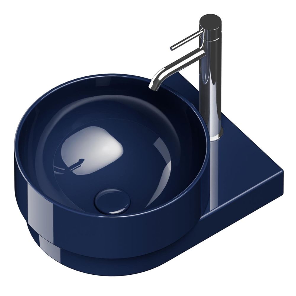 Verity Capri Gloss Wall Hung Round Basin