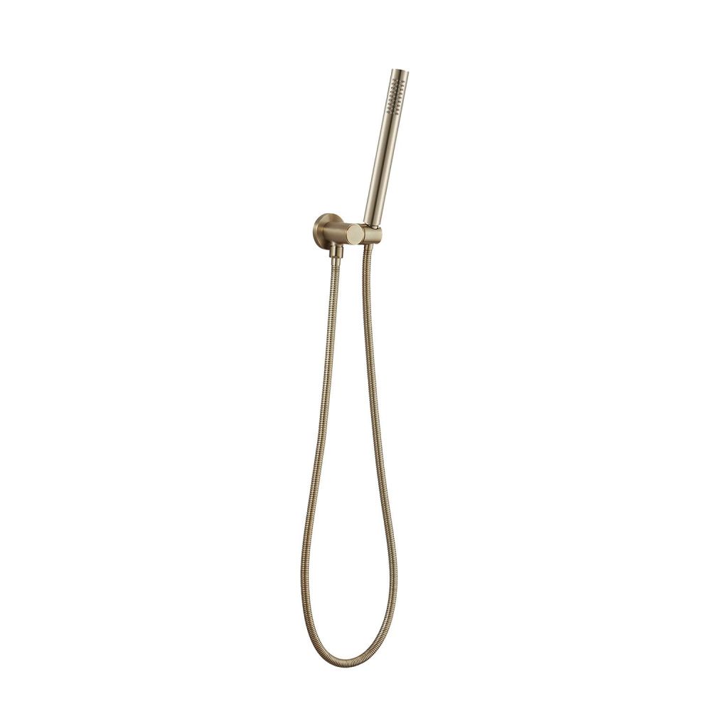 Manisa Champagne Gold Handset and Holder With Build in Outlet