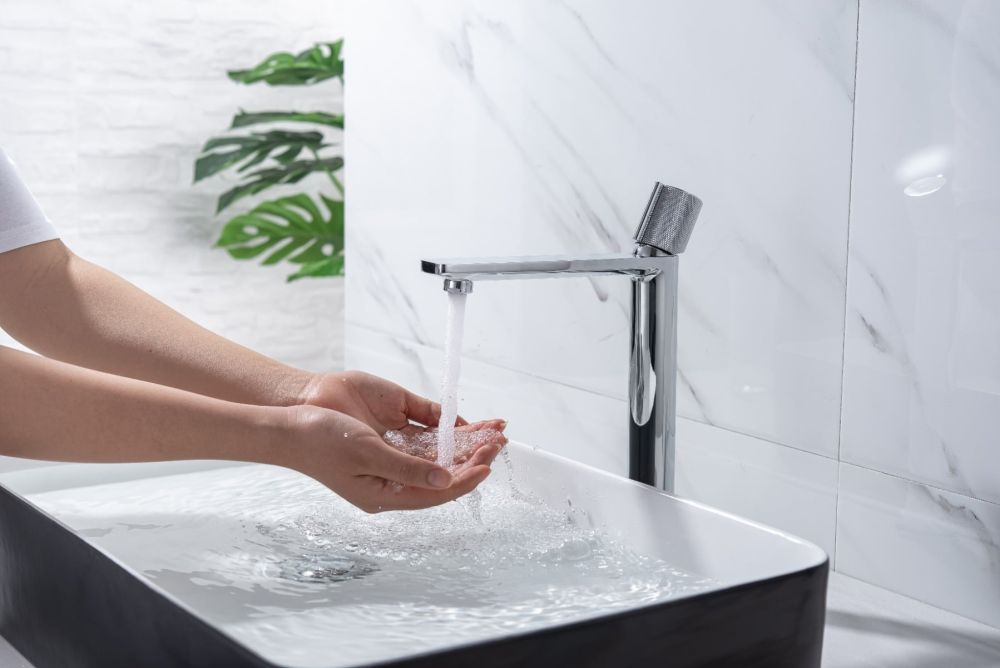 Coach Chrome Tall Basin Mixer Tap