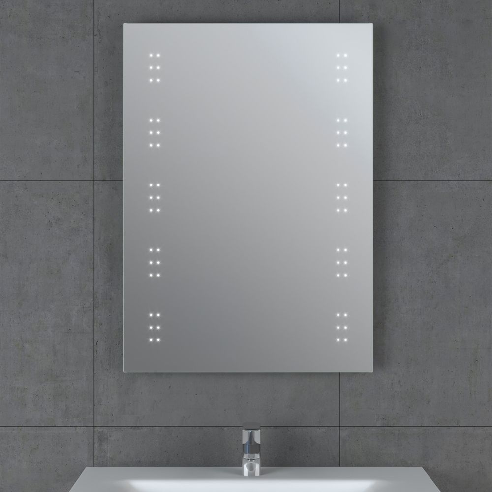 Verena Battery Operated LED Bathroom Mirror 500x700mm