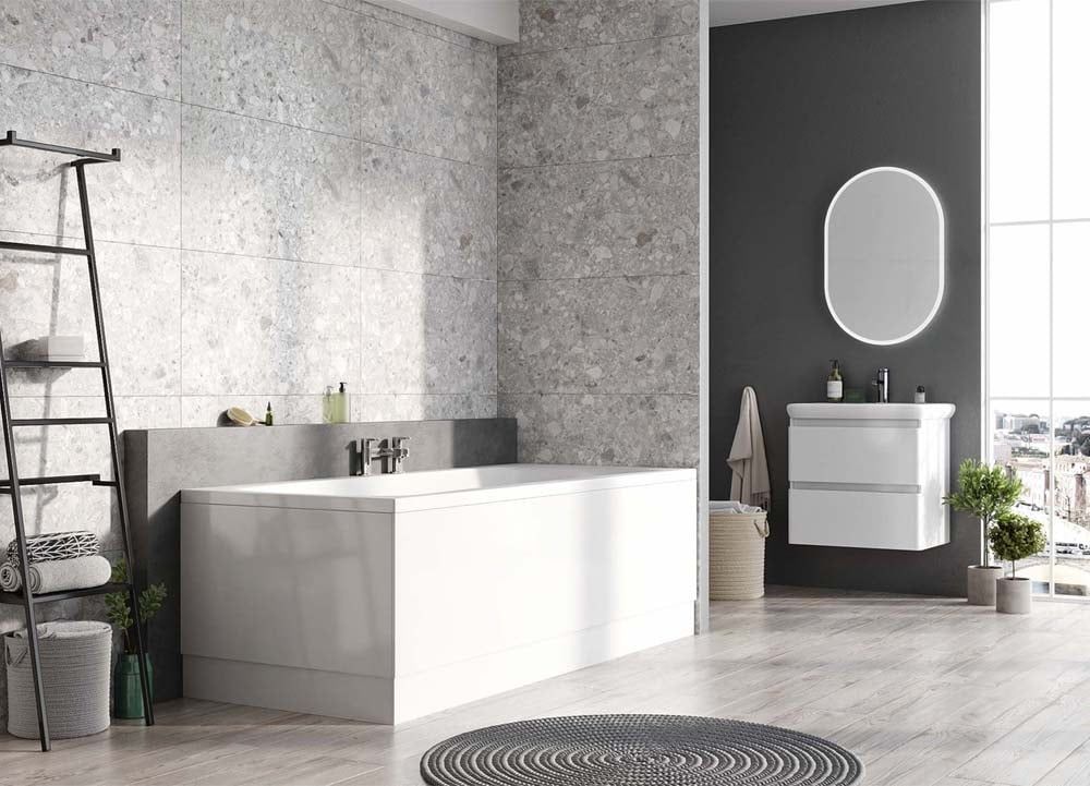 Gloss White Front Bath Panel 1800mm