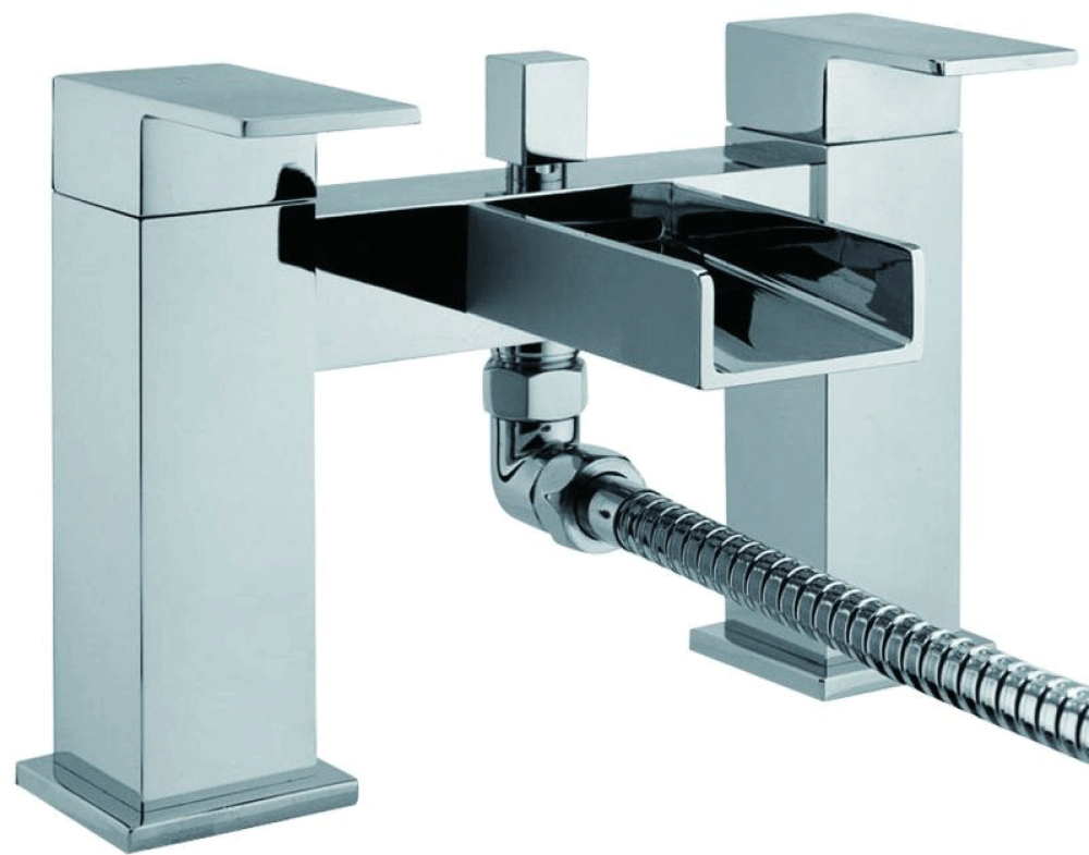 Cairo Chrome Waterfall Bath Shower Mixer Tap