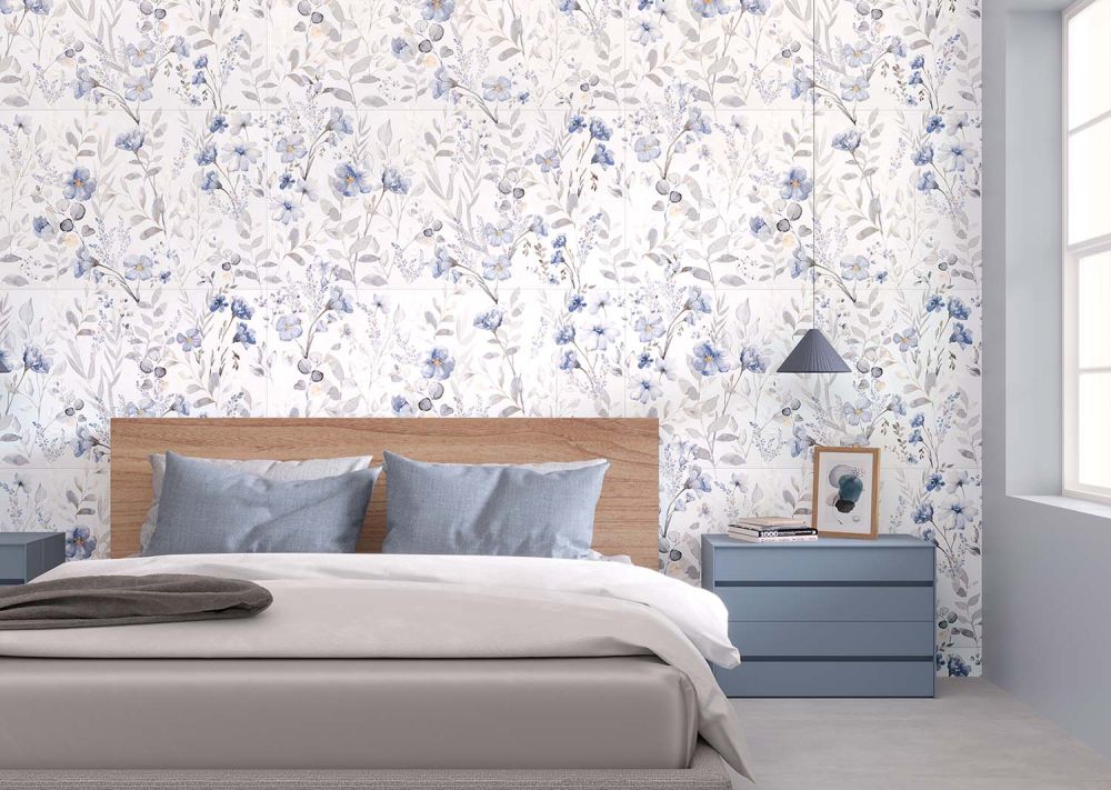 Bonito Sakura Matt Porcelain Tile - 1200x600mm Roomset