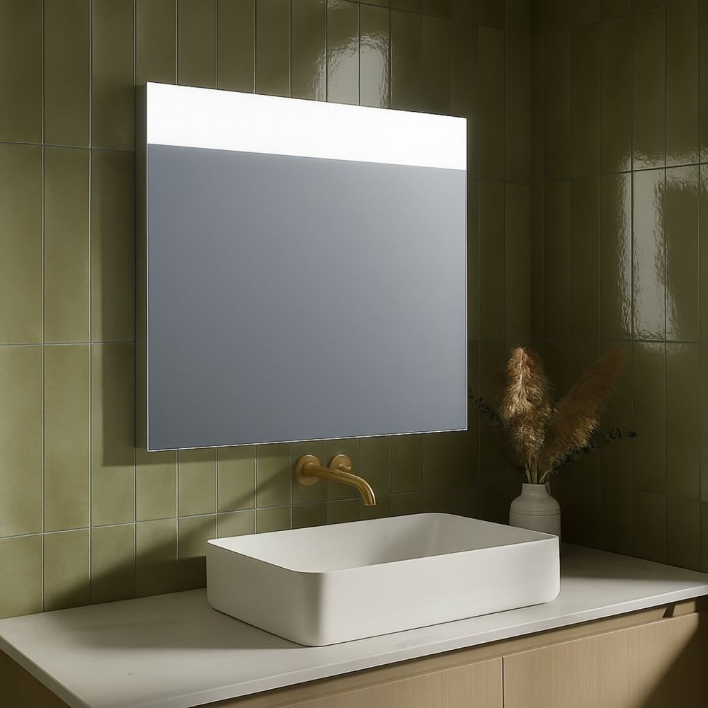 Mosta Motion Sensor Illuminated LED Mirror 600x600mm