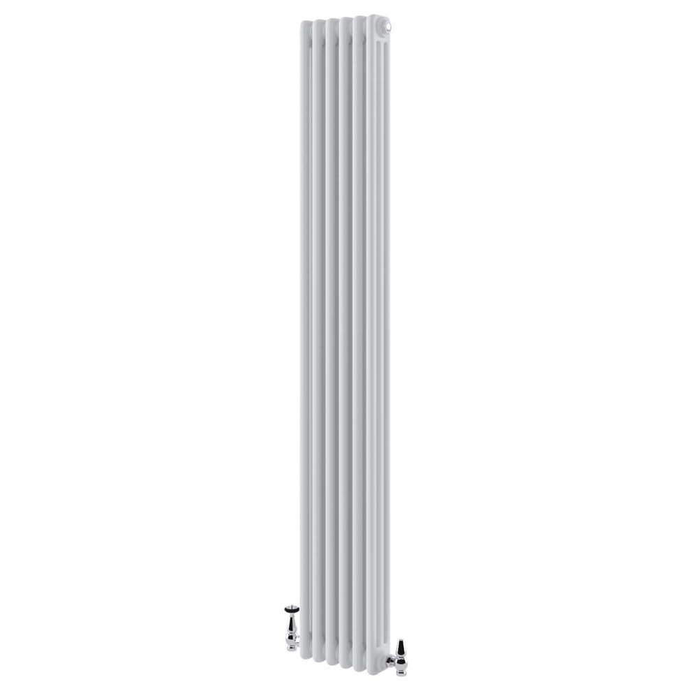 Upton White Triple Vertical Column Radiator 1800x290mm