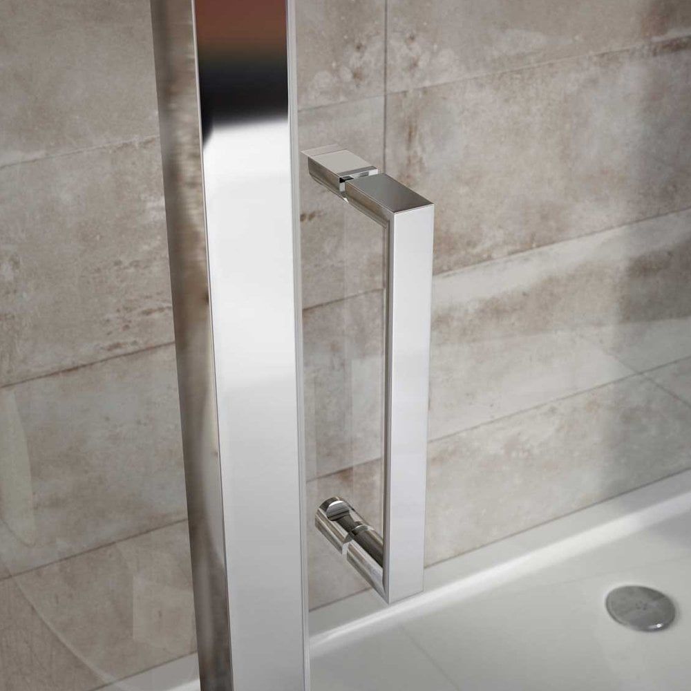 Fabio Chrome Sliding Shower Door