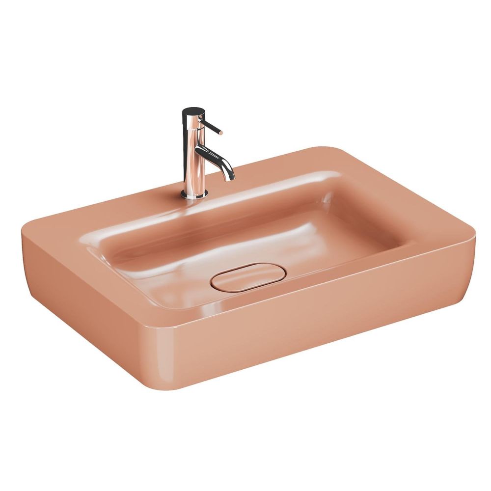 Micheli Carmello Gloss Wall Hung Basin 700mm