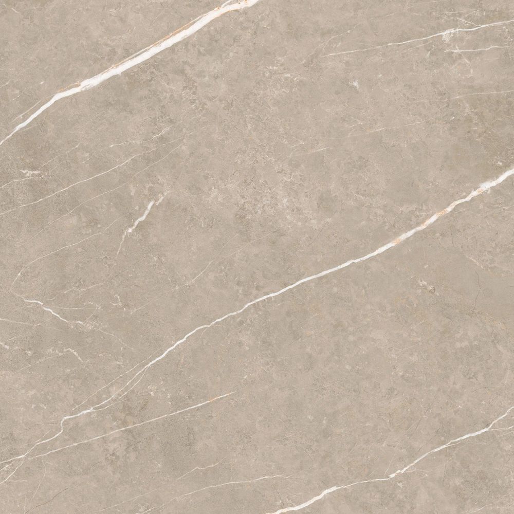 Enigma Greige Polished Porcelain Tile - 600x600mm