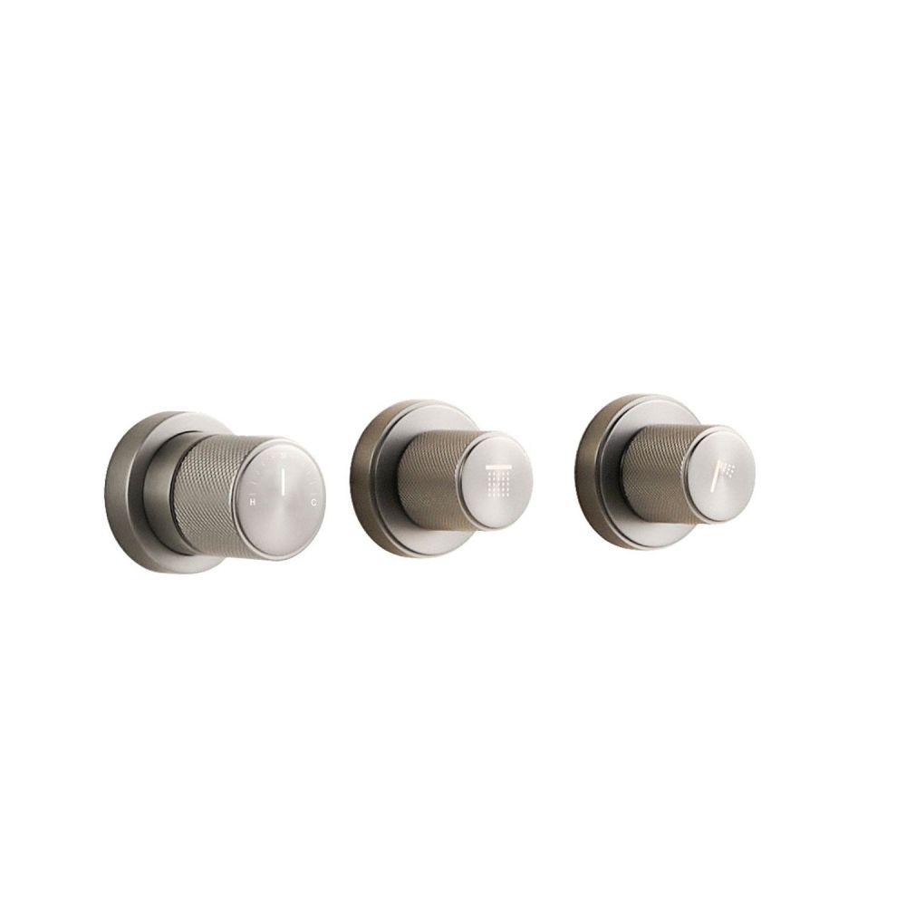 Manisa Brushed Nickel Dual Outlet