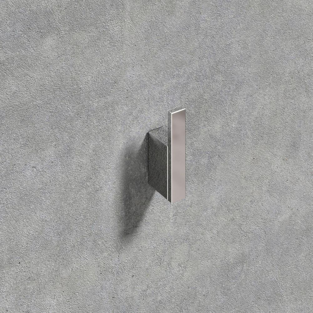 Cubic Chrome Robe Hook