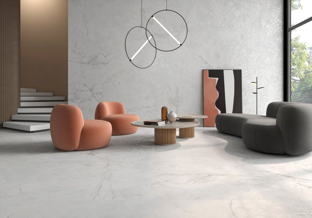 Kendrick Blanco Lappato Porcelain Tile 600x600mm