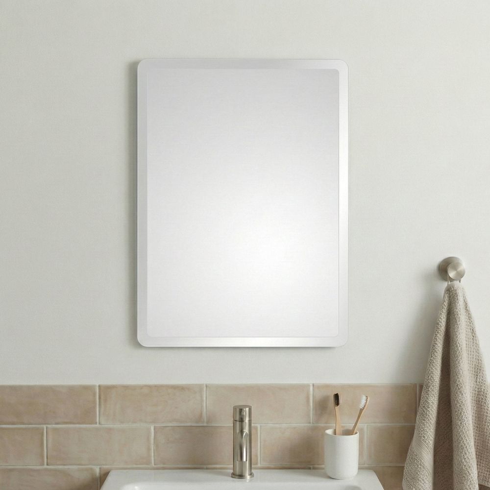 Bellgrove Rectangle Frameless Mirror 450x600mm