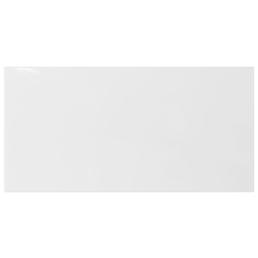 Blanco Ceramic White Gloss Wall Tile - 300x600mm