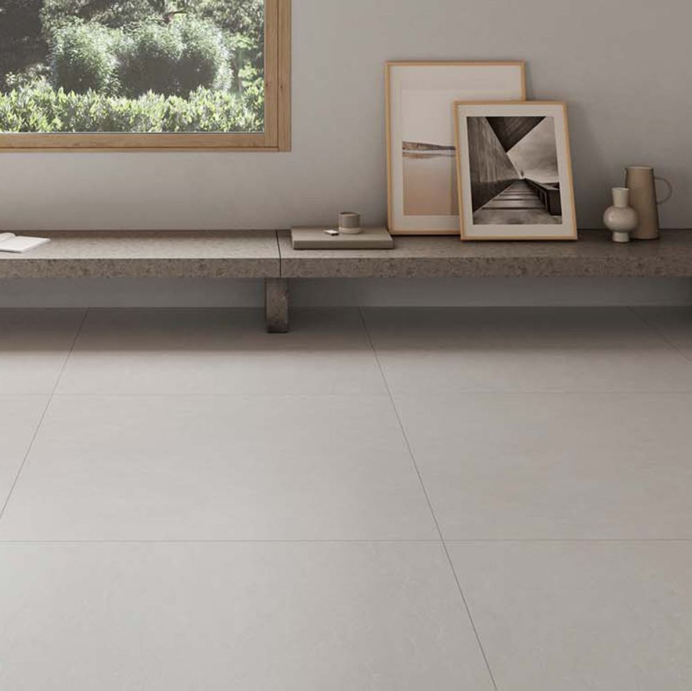 Houston Matt White Porcelain Tile 900x900mm