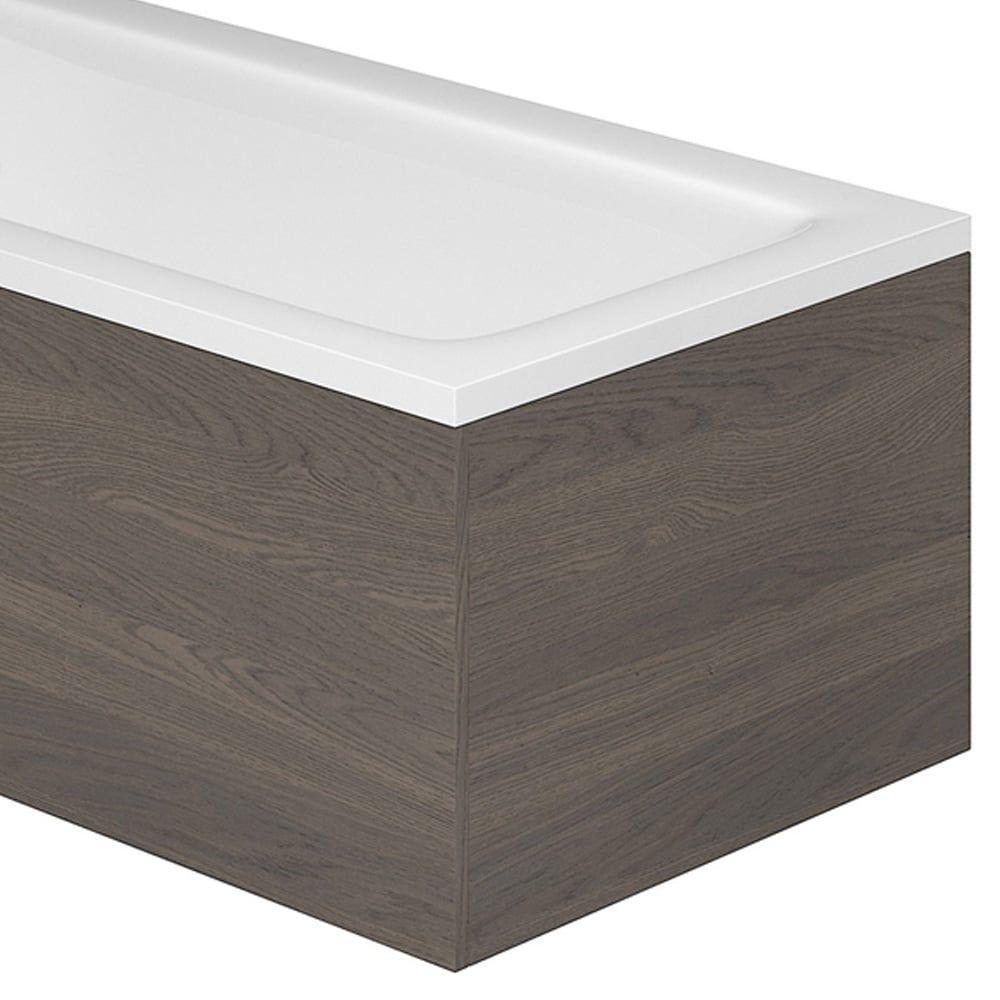 Nante Dark Elm End Bath Panel 800mm