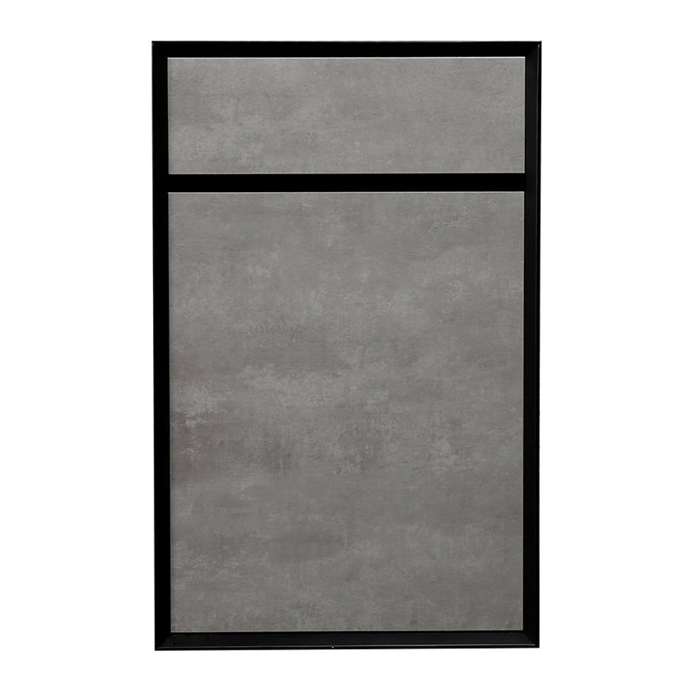 Snowdon Black and Concrete WC Unit