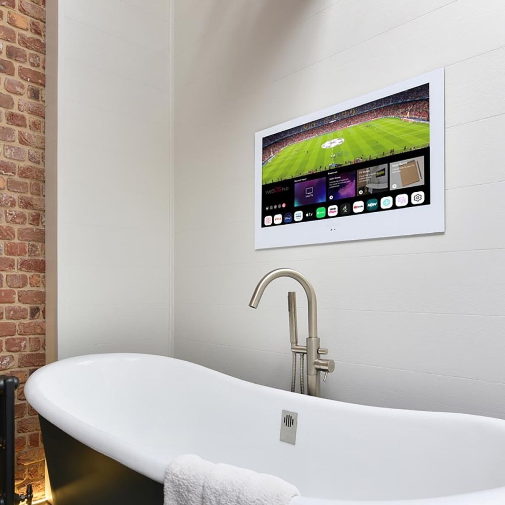 ProofVision White 43" Waterproof Smart Bathroom TV - PVB43WW