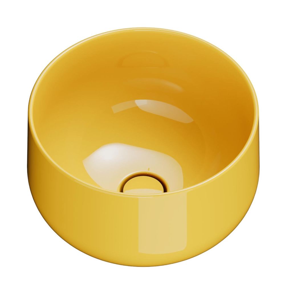 Verity Narciso Gloss Round Countertop Basin