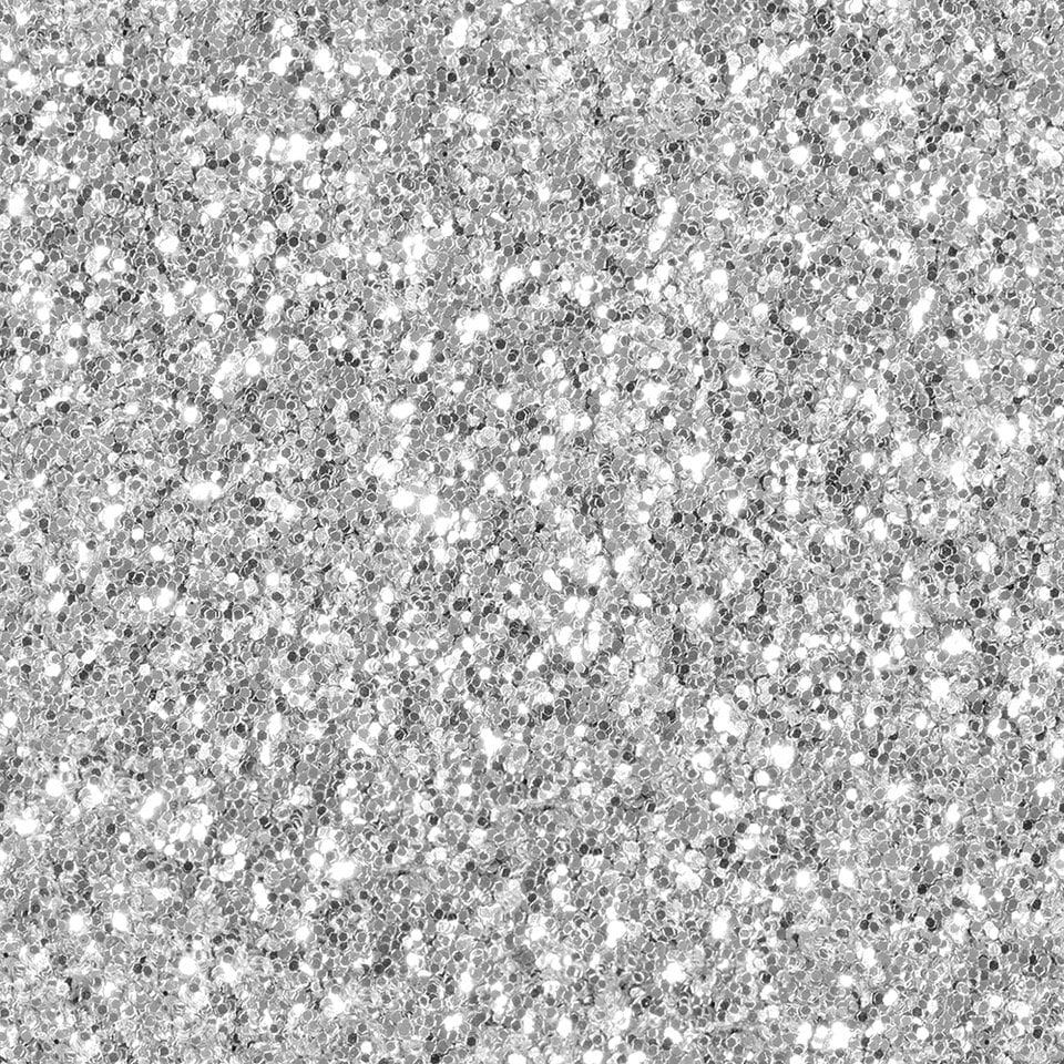 Tileasy Silver Glitter 10mm Straight Metal Tile Trim