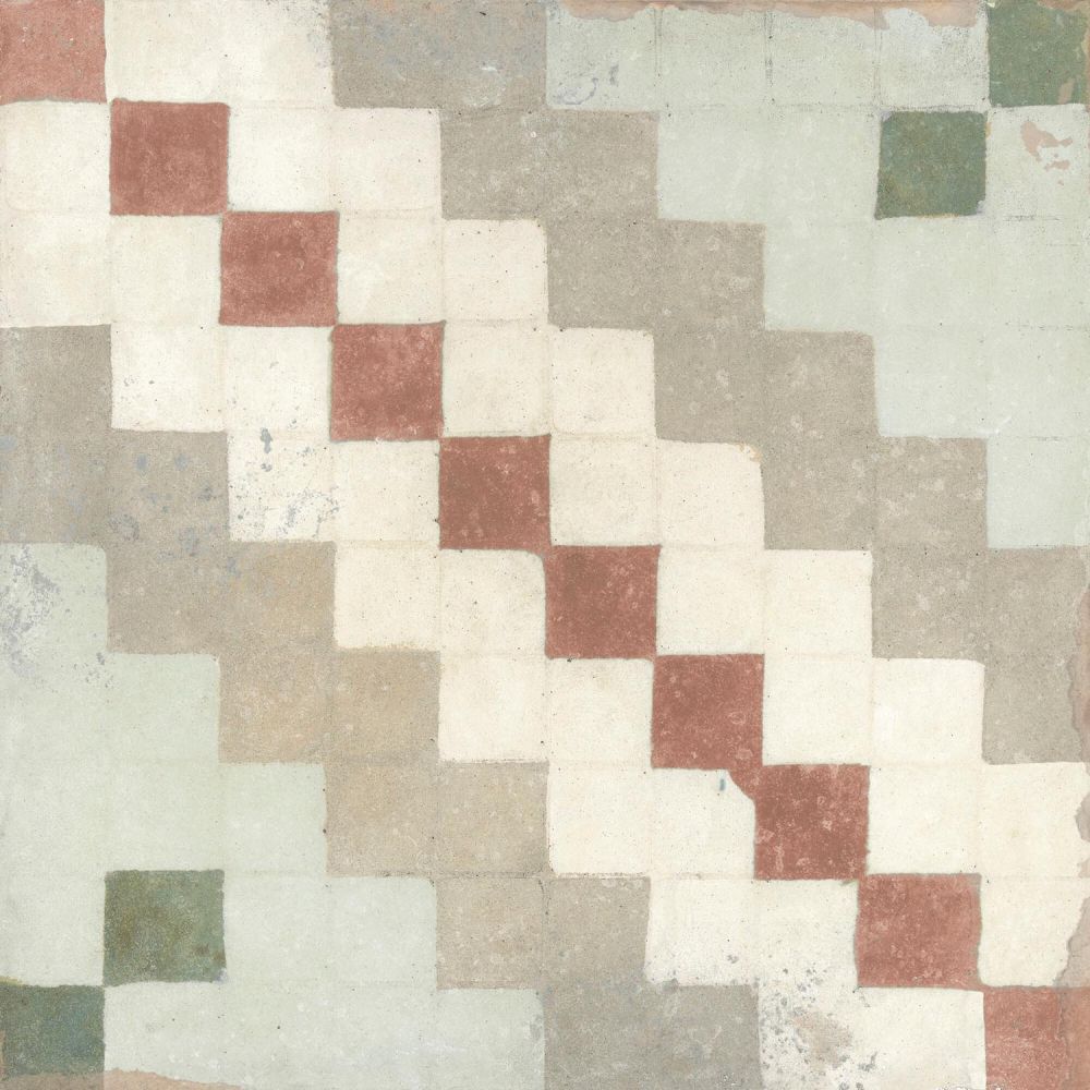 Machu Ruzafa Matt Porcelain Patterned Tile 223x223mm