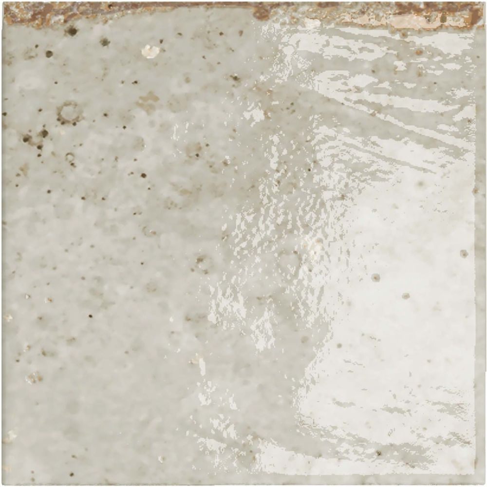 Bergamo Grey Porcelain Square Brick Tile 150x150mm