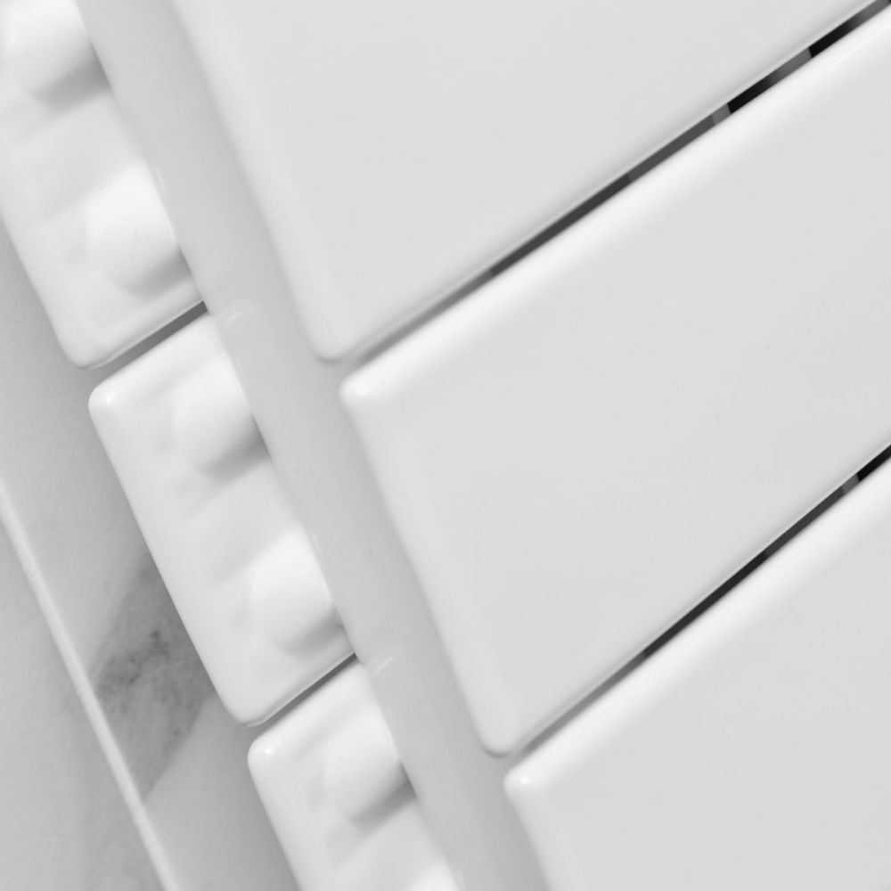 Delton White Horizontal Convector Radiator - 600x1000mm
