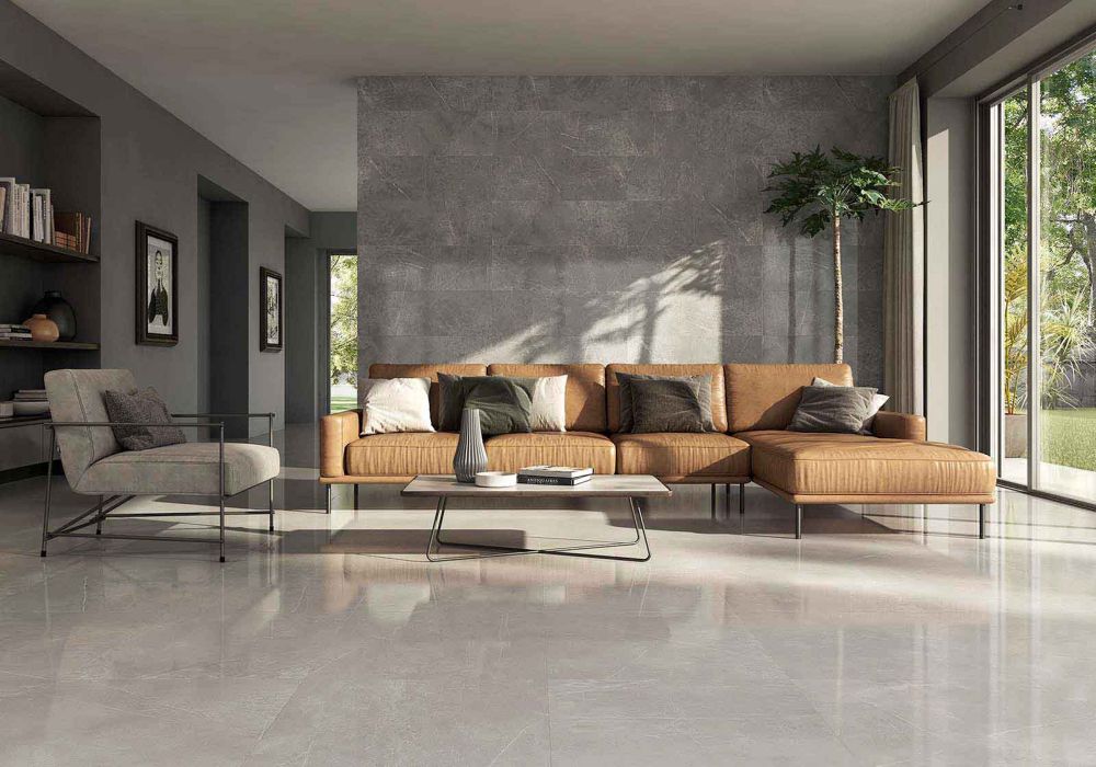 Sherpa Perla Gloss Porcelain Tile 800x800mm
