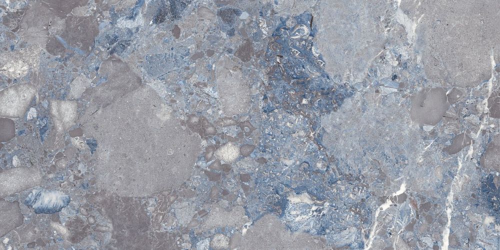 Stevenage Blue Rocker Porcelain Tile | Trending Stone Effect Tiles