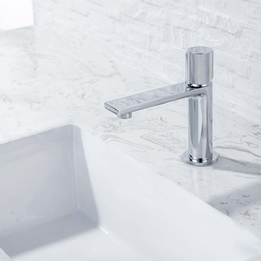Coach Chrome Basin Mixer Tap & Waste